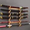 SUYUDD Sword Holder Wall Mount Samurai Sword Katana Wakizashi Display Holder Stand Bracket Hanger 1-13 Tier view 2