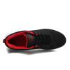 Gosetony Men's Sneakers Running Shoes Track Trail-Running Shoes Athletic Low-top Lace Up Air Mesh Sport Black-red view 2