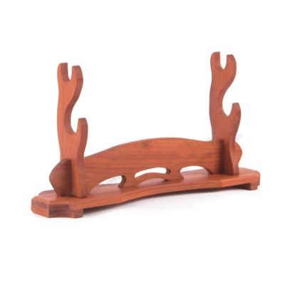 SUYUDD Sword Stand Katana Stand Wood Sword Katana Holder, Gladiator Sword Crusader Sword Stand Knife Stand Katana Stand Holder, 1/2/3 Layer