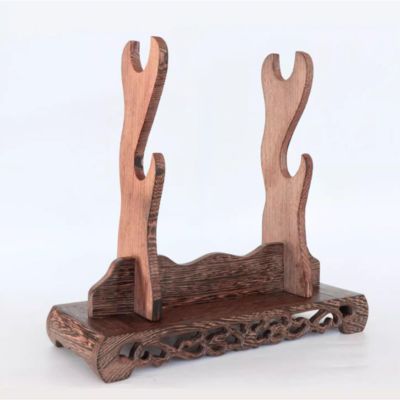 SUYUDD Sword Holder Display Table Stand for Samurai Sword Katana Wakizashi Tanto Display,1/2/3/4 Tier