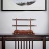 SUYUDD Sword Holder Display Table Stand for Samurai Sword Katana Wakizashi Tanto Display,1/2/3/4 Tier view 3