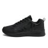 Gosetony Men's Sneakers running shoes track trail-running shoes athletic Low-top Lace Up Sport Black view 2