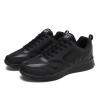 Gosetony Men's Sneakers running shoes track trail-running shoes athletic Low-top Lace Up Sport Black view 3