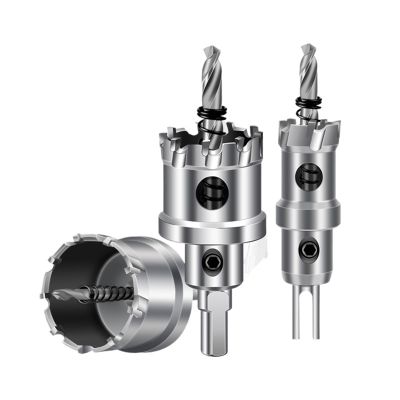 Stainless steel hole opener thick iron plate special alloy punch drill metal reaming stainless steel plate opener sharp tool (Size : 45mm)
