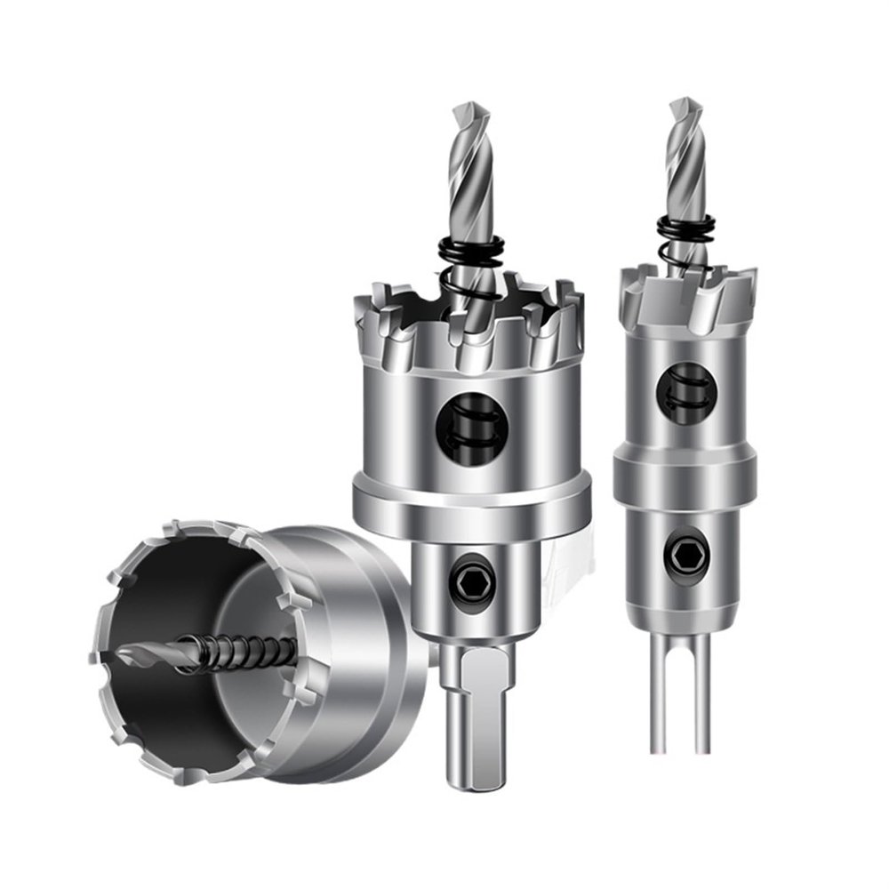 Stainless steel hole opener thick iron plate special alloy punch drill metal reaming stainless steel plate opener sharp tool (Size : 45mm)