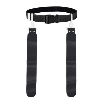 HERCHR Waist Flag, Adjustable Flag Football Set 5 PCS PP Flag Football Belts Race Sport Game Waist Flag for Youth and Adults Training Equipment(black)