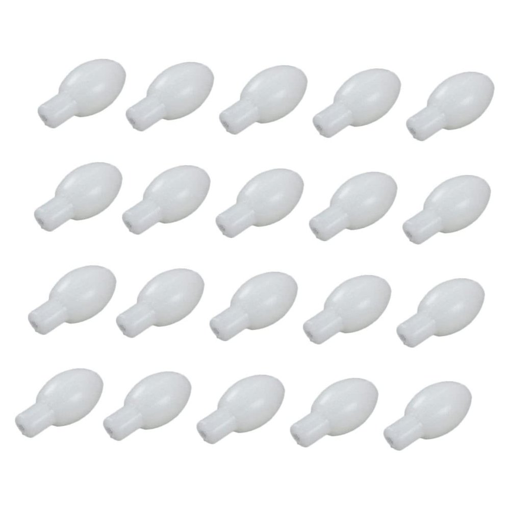 GANAZONO 100pcs Floating Night Light Beads Luminous Fishing Accessories for Enhanced Visibility Saltwater and Freshwater Fishing