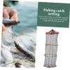 GANAZONO Large Capacity Fishing Net Fish Locating Mesh Drawstring Design for Easy Storage for Catching Shrimp Crabs and Fish view 3