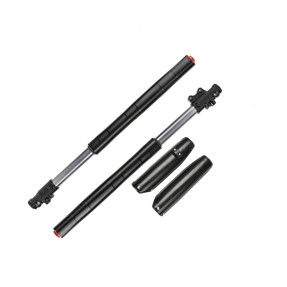 TianDiPRO Front Fork for Dirt Pit Bike Complete Upside Down Front Fork Suspension Shocks Absorber and Triple Clamp Handlebar Riser Set