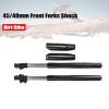 TianDiPRO Front Fork for Dirt Pit Bike Complete Upside Down Front Fork Suspension Shocks Absorber and Triple Clamp Handlebar Riser Set view 2