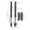 TianDiPRO Front Fork for Dirt Pit Bike Complete Upside Down Front Fork Suspension Shocks Absorber and Triple Clamp Handlebar Riser Set view 3