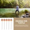 5Pcs Fishing Hook Set for Soft-Shelled Turtle Multipurpose Angling Gear with Easy Ground Insertion Design Ideal for Outdoor Fishing view 3