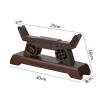 SUYUDD Sword Stand Display Sword Rack, Wood Sword Katana Holder Katana Wakizashi Genji Japanese Samurai Blade Gladius Sword Stand Holder view 3