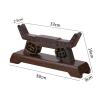 SUYUDD Sword Stand Display Sword Rack, Wood Sword Katana Holder Katana Wakizashi Genji Japanese Samurai Blade Gladius Sword Stand Holder view 4
