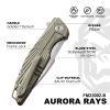 FerraMonster Folding Pocket Knife,EDC Knife,M390 Steel Blade,Titanium Carbon Fiber Handle,Tactical/Outdoor Camping/Survival/HuntingKnife (Golden) view 3