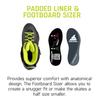 Rollerblade Lightning Men's Urban Inline Skate, Black and Lime view 3