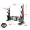 SUYUDD Sword Stand Weapon Display Stand Katana Genji Japanese Samurai Sword Blade Medieval Holder view 2