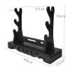 SUYUDD Sword Stand Katana Stand Wood Sword Katana Holder, Display Hanger Samurai Sword Katana Stand Holder view 2