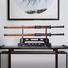 SUYUDD Sword Stand Katana Stand Wood Sword Katana Holder, Display Hanger Samurai Sword Katana Stand Holder view 3