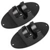 Gladeer 2-Wheeled Scooter Stand Parking Support 90/100/110/120 * 24mm Wheels for Razor A A2 A3 Fuzion Envy Kid Stunt Pro Kick Push Scooter (Black-2P)