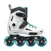 Rollerblade Lightning Women's Urban Inline Skate, White and Aqua view 2