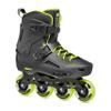 Rollerblade Lightning Men's Urban Inline Skate, Black and Lime view 1