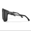 Wiley X WX Recon Sunglasses Safety Glasses for Men Shatterproof UV Eye Protection for Combat and Shooting Captivate Polarized Black Mirror Lenses Matte Black Frames view 4