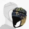 Aymzbd Soft Shell Football Helmet, Rugby Helmet Soft Padded Headgear Adjustable Head Protector for Youth Kids Adults Flame Gray view 2