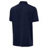 Antigua Men's Heather Navy Dallas Cowboys Layout Polo view 3