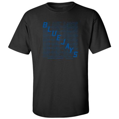 CornBorn Creighton T Shirt - Creighton University Tee Shirt - Diagonal Echo - Black - 3X