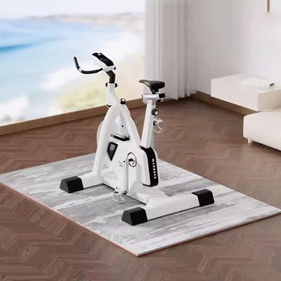 Exercise Equipment Mat - Exercise Bike Mat, Treadmill Mat, Soundproof and Shockproof Protect The Floor Non Slip Mat for Home/Gym/Exercise/Bike,Hard Floor & (Size:90x160x0.4cm,Color:Crystal Velvet2)