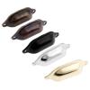 Southst 2pcs Shell Drawer Handles 98x35mm Handle Furniture Knobs Hardware Cupboard Furniture Hardware - (Color: A) view 2