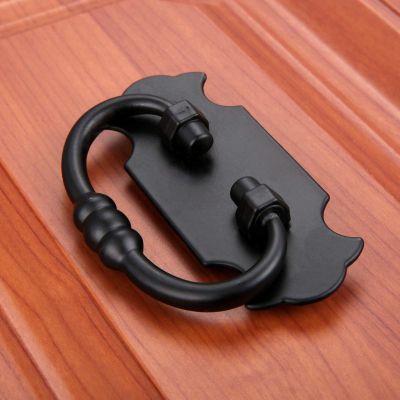 Southst 88x56mm Vintage European Wooden Wine Box Furniture Flower Handle Knobs,Zinc Alloy Hollow Handles,Bronze Tone - (Color: Antique Bronze)
