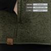 Holloway Women's Alpine Sweater Fleece Vest Olive Heather S view 2