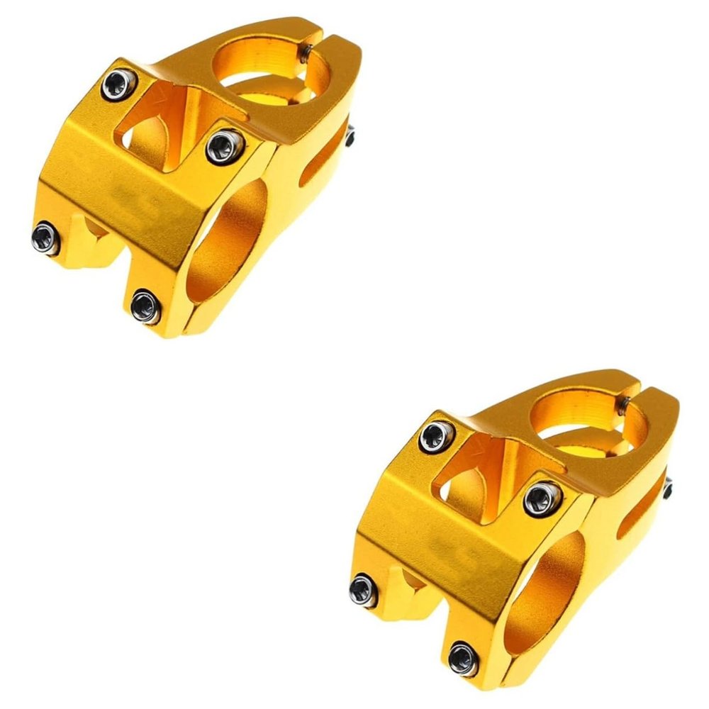 BESPORTBLE 2pcs Comfortable Bike Handlebar Stem Short Handlebar Stem Aluminum Alloy Riser