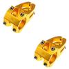 BESPORTBLE 2pcs Comfortable Bike Handlebar Stem Short Handlebar Stem Aluminum Alloy Riser view 1
