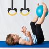 Baluue 1set Gymnastic Rings for Boy Girl Durable Fitness Equipment Straps for Home Exercise Fun Cartoon Design to Encourage Physical Activity for Indoor Use view 2