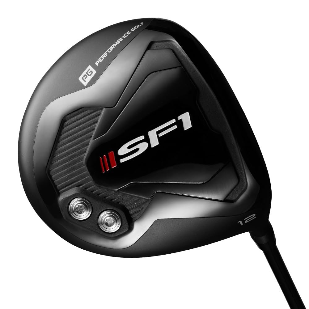 Performance Golf SF1 Driver I Square Face Technology I Enable Straight Shot or Controlled Cut