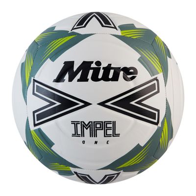 Mitre IMPEL Soccer Ball  Training Soccer Balls for Kids & Youth - Durable 6-Panel Construction - Soft-Touch Foam & Hyperflow Grooves - All-Weather Soccer Practice Equipment for Grass or Astroturf