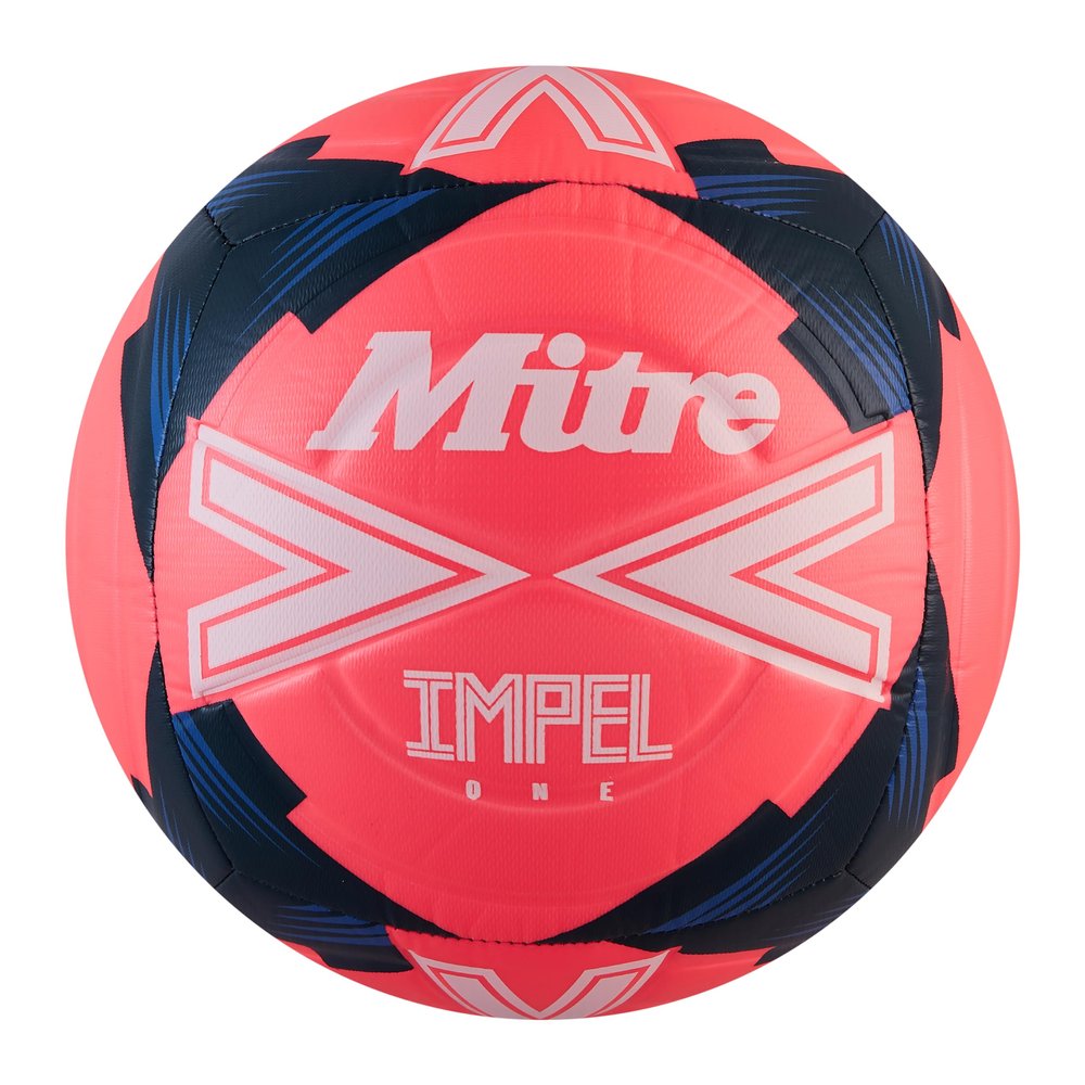 Mitre IMPEL Soccer Ball  Training Soccer Balls for Kids & Youth - Durable 6-Panel Construction - Soft-Touch Foam & Hyperflow Grooves - All-Weather Soccer Practice Equipment for Grass or Astroturf