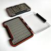 Mavrk Fly Fishing Mini Floating Fly Box, Waterproof Compact Euro Nymph Fly Box with Clear Plastic Lid, Secure Latch Closure, High Density Foam Insert with 103 Fly Slots view 4