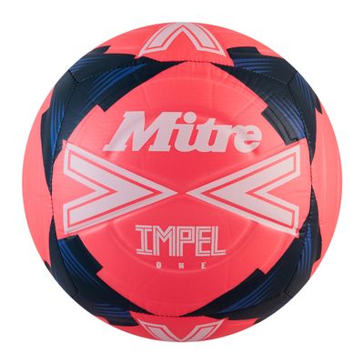 Mitre IMPEL Soccer Ball  Training Soccer Balls for Kids & Youth - Durable 6-Panel Construction - Soft-Touch Foam & Hyperflow Grooves - All-Weather Soccer Practice Equipment for Grass or Astroturf