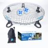 Premier Spike Roundnet Game Set - Top Set in Quality & Durability - Portable Outdoor Game for Beach, Backyard, Camping Game for Kids, Teens & Adults - Net, 2 Balls view 1