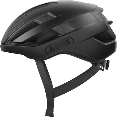 ABUS WingBack Adult Road Bike Helmet (Velvet Black, Small)