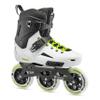 Rollerblade Lightning 110 Unisex Adult Urban Inline Skate, White and Black view 1