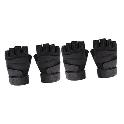 BESPORTBLE 2pcs Half Finger Cycling Gloves Warm Protective Gloves for Outdoor Sports Breathable Shockproof -Sweat for Biking Running Fishing Hiking and More