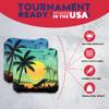 BackYardGamesUSA CornholeGamesUSA Pro Cornhole Bags Sets of 8 Regulation Professional, Tournament Slick n Stick Corn Hole Beans Bags for Cornhole Games view 4