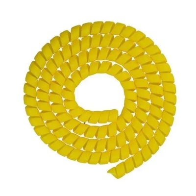 KGRHJSA 1M Electric Scooter Brake Line Spiral Tube Cable Protector Brake Cable Housing Protector Cover Compatible with Xiaomi M365 Pro Accessories(Yellow)