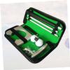 BESPORTBLE Portable Putter Training Set Indoor Golf Practice Aid with Shaft Putter Head Balls Cup Home and Travel Golfers view 2
