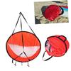 BESPORTBLE Kayak Wind Sail Window Compact Foldable Canoe Sail for Downwind Paddling and Easy to up for Kayaks Canoes and Inflatable Boats Red view 1